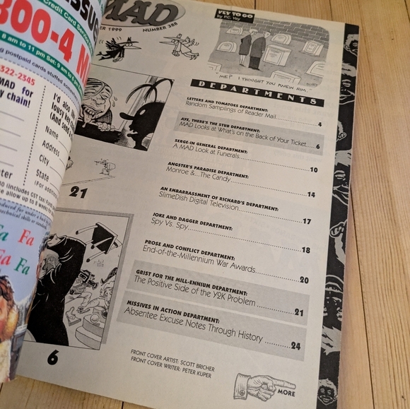 MAD Magazine Y2K Compliant Issue - Picture 6 of 7